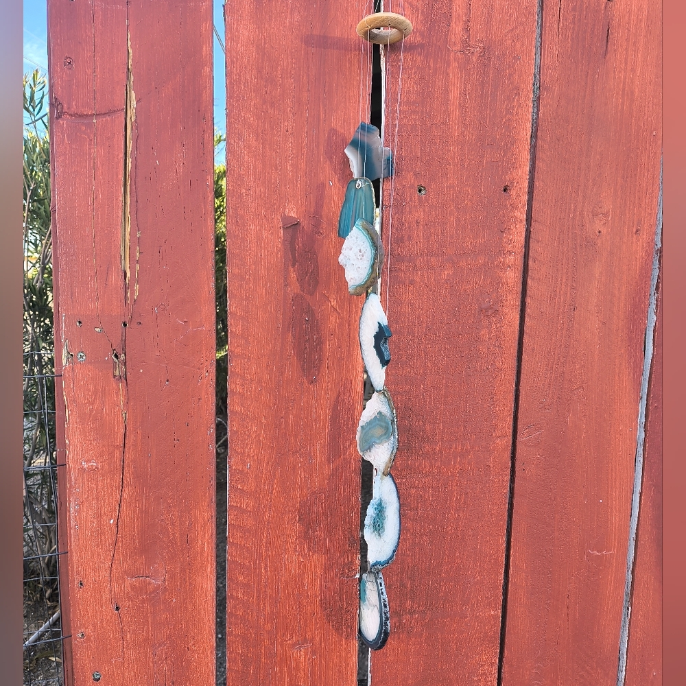 Blue Agate Windchime